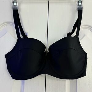 AERIE Lightly Lined Underwire Bra - Color Black - Size 34DD